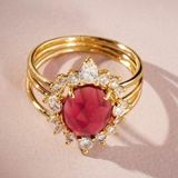 Anthropologie July Stackable Ring Photo 0