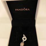 Pandora Necklace With Football Charm Photo 0