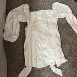 Amazon Dress Mini White Photo 0