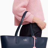 Kate Spade New York Kelsey Top Handle XL Tote In Blazer Blue Photo 0