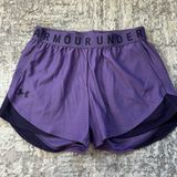 Under Armour Purple Shorts With Pockets Photo 0