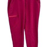 FIGS Zamora Scrub Pants Dark Pink Drawstring Jogger Style Cargo Pocket Small Photo 0