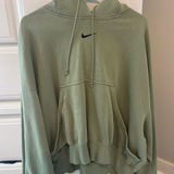 Nike  Green Phoenix Fleece Women’s Oversized Sweatshirt Photo 0