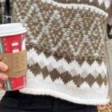 Knox Rose 5/$25 FairIsle Sweater Size XS Photo 0