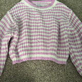 Grey Bandit Pink striped sweater Photo 0
