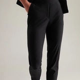 Athleta Brooklyn Ankle Pant Black Lightweight style 198671 Size 4 travel Photo 0