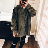 Royal Robbins green courdrouy button up Photo 0