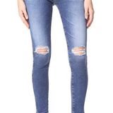 AG Adriano Goldschmied High Rise Distressed Jeans Photo 0