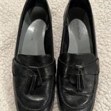 Enzo Angiolini Womens  Black Tassel Flats Loafers Size 5.5 Photo 0
