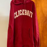 David Dobrik Maroon Clickbait Hoodie Photo 0