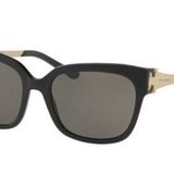 Tory Burch Black TY7110 Semi Cat Eye Sunglasses Photo 0
