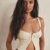 Free People Serenity Corset Cami Photo 0