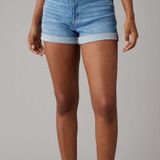 American Eagle Outfitters Denim Mom Shorts Photo 0