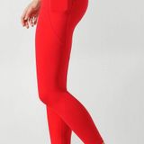 Lorna Jane  red mesh tights workout gym  Photo 0