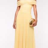 Abercrombie & Fitch -Giselle Drop-Waist Mesh Maxi Dress Photo 0