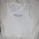 Bella Canvas Alpha Chi Omega Philanthropy Top Photo 0