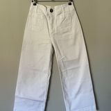 Anthropologie Pilcro  white high rise wide leg Jeans Photo 0
