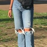 PacSun Highwaisted Distressed Jeans Photo 0