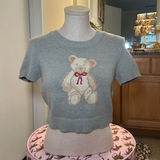 Le lis  bear short sleeve sweater  Photo 0