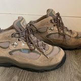 Columbia Tan Hilltop Lace Up Hiking Boots Women’s Size 6.5 Photo 0