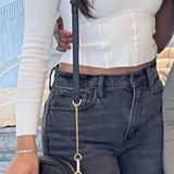 Abercrombie & Fitch Abercrombie Corset Sweater Photo 0