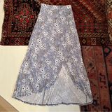 Charlotte Russe Slit floral wrap maxi skirt Photo 0