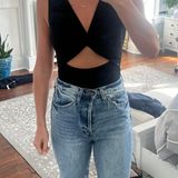 Wild Honey Black Bodysuit Photo 0