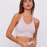 Set Active  Sculptflex Ribbed V Bra in Lilac Photo 0