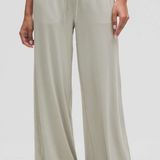 Lululemon  Modal High-Rise Wide-Leg Lounge Pant Jade Grey Size 14 Photo 0