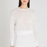 Club Monaco Sheer Ottoman Sweater- Size XS Photo 0