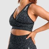 Gymshark NEW Adapt Animal Print Seamless sports bra (XS) Photo 0