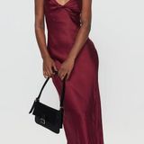 Princess Polly Princess Poly Marilyn Maxi Dress Wine Photo 0