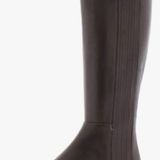 Calvin Klein Tall Leather Brown Knee high Riding Boots Size 8.5 Photo 0