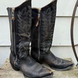 Idyllwind Latigo Western Cowgirl Boots Snip Toe Black Size 10B Photo 0