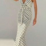SheIn Polka Dot Dress Black White Photo 0