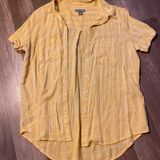 Falls Creek Yellow Button Up Photo 0