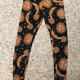 Sun and Moon Leggings Black Size M Photo 0