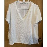 La Miel Oversized Basic White Tee Size M Photo 0