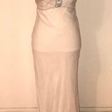 Badgley Mischka Off White Beaded Gown Photo 0