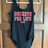 PINK - Victoria's Secret Ohio State Bodysuit Victoria's Secret PINK Photo 0