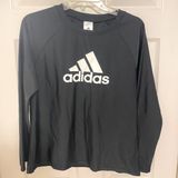Adidas  NWT long sleeve swim shirt size XL in black/white Photo 0