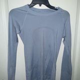 Lululemon Light Blue Long Sleeve Top Photo 0