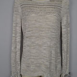 White House | Black Market  knit sweater with ribbon sleeve detail NWT Photo 0