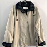 1 Madison VTG  Plaid Jacket Coat Beige Red Green Blue Size M Photo 0