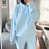 Sold Out Comfrt Pastel Sweatset (Baby Blue) Blue Size L Photo 0