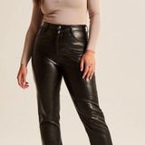 Abercrombie & Fitch Vegan Leather Pants Photo 0