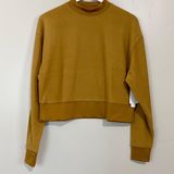 Abound Women’s Crop Fleece Pullover Tan Dale Size Medium NWT Photo 0