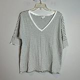 Sundance 🌺  green striped t-shirt Photo 0