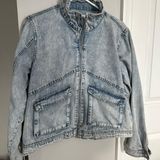 Jean Jacket Blue Size L Photo 0