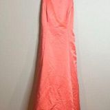 Betsy and Adam Y2K  coral strappy formal dress Photo 0